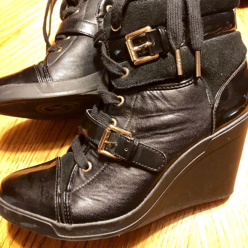Michael Kors Wedge Booties (4inches)